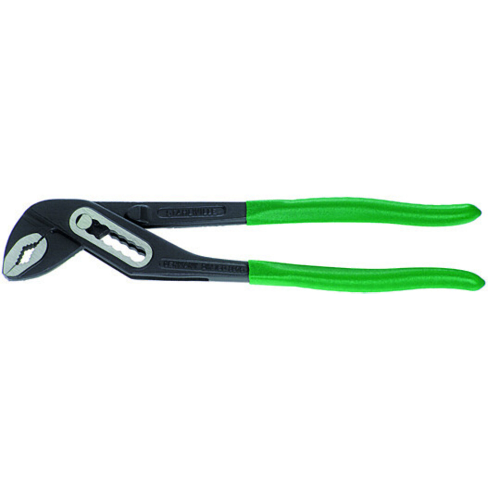 Stahlwille Water Pump Pliers — 34mm Jaw Width, 240mm Length, Chrome Alloy Steel, Black Lacquered, Polished Jaws, Model# 6551 6 240